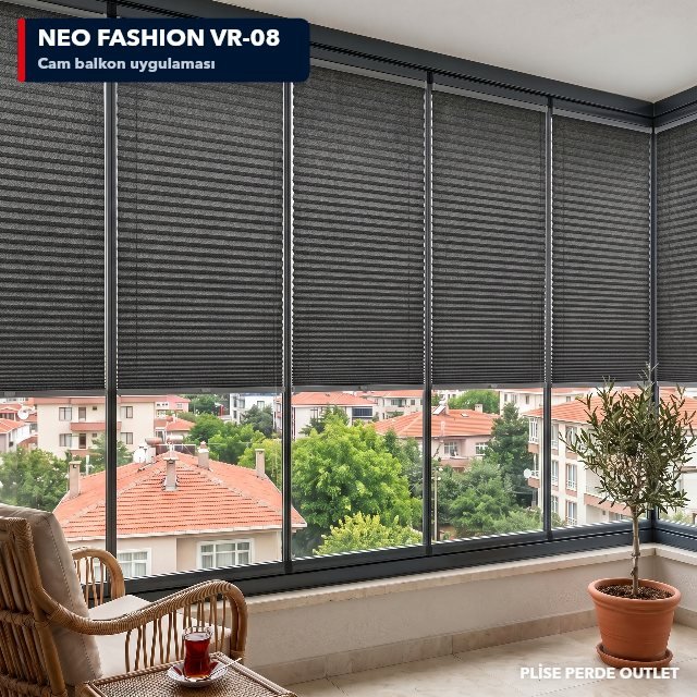 RGN Neo Fashion VR-08 cam balkona uygulanmış hali