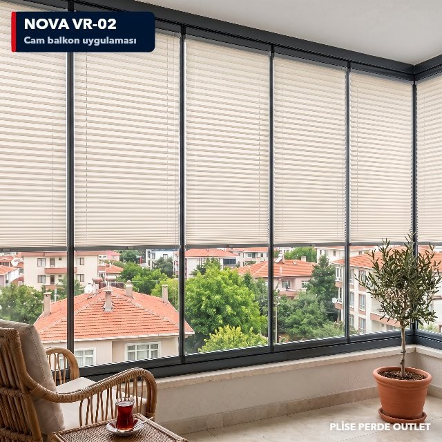 RGN Nova VR-02 cam balkona uygulanmış hali