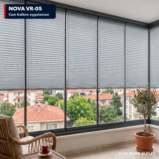 RGN Nova VR-05 cam balkona uygulanmış hali